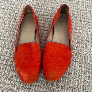 J.Crew suede loafers